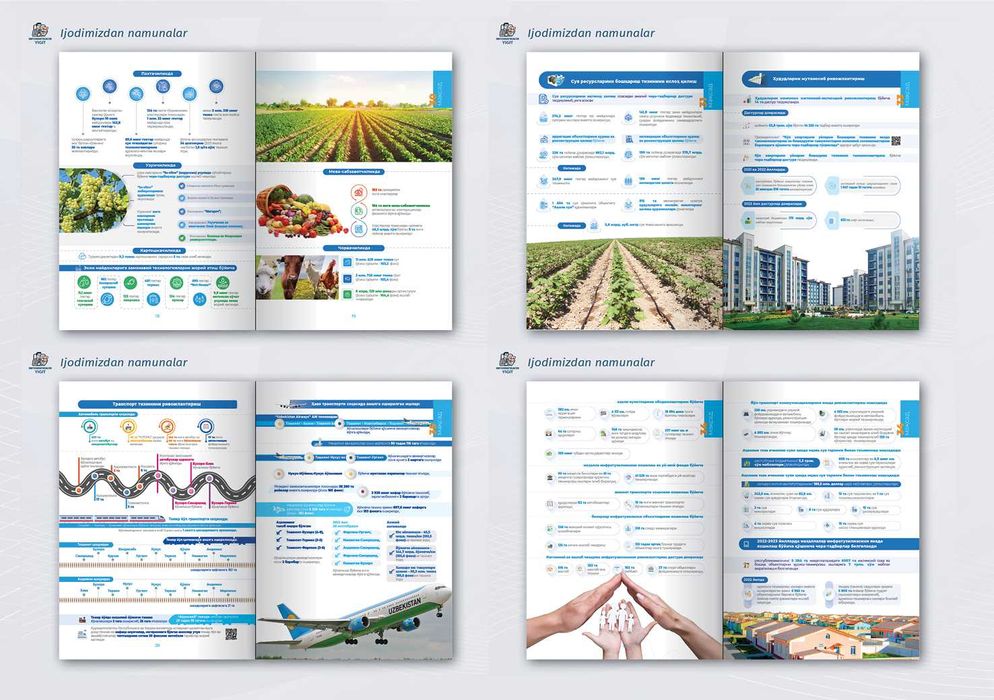 Аналитическая инфографика и профессиональный дизайн журналов и книг
