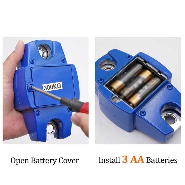 Ръчна електронна везна кантар с кука до 300кг