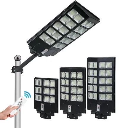 Lampa Solara Stradala JORTAN 1000 W IP66 Telecomanda