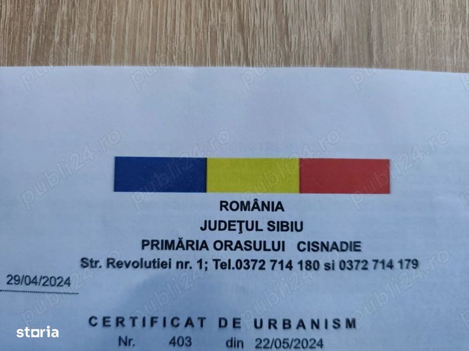 Teren Intravilan | 650 Mp | Cisnadie