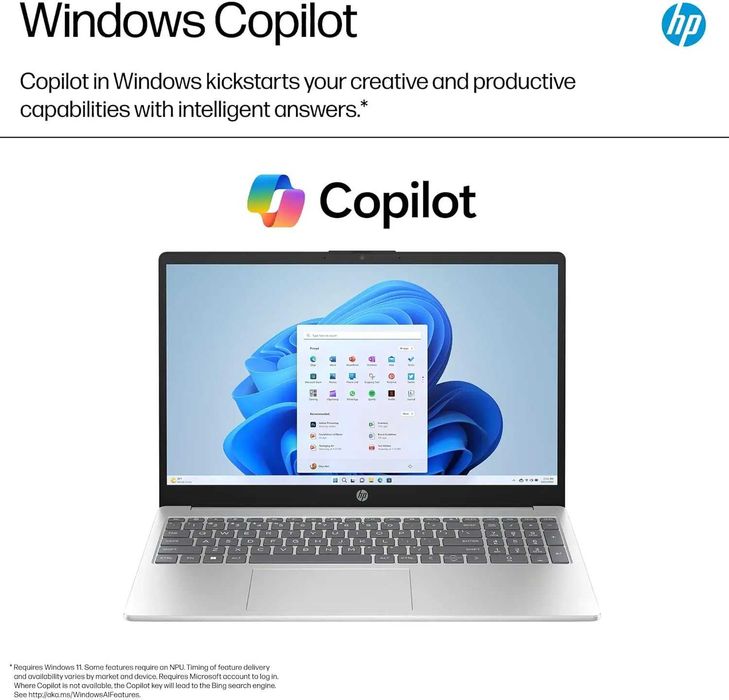 HP 15-fc0502nr Laptop 15.6 FHD AMD Ryzen 7-5825U 8GB DDR4 512GB SSD Wi