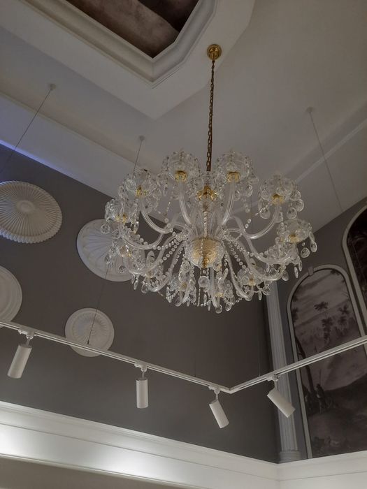 Люстра хрустальная