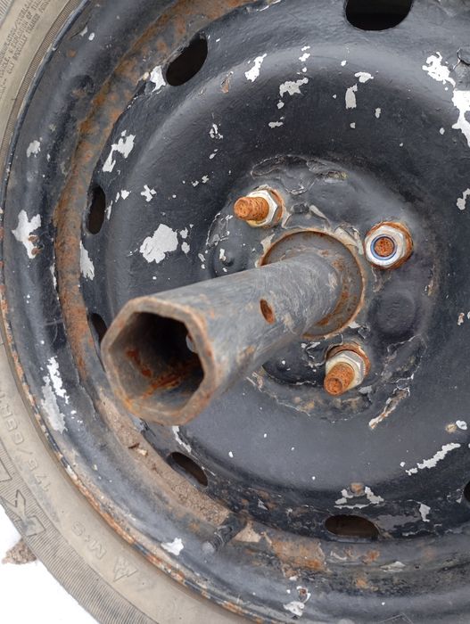 Manicotti motosapă interior 27mm cu jante 4x100 r 14 anvelope iarna fo