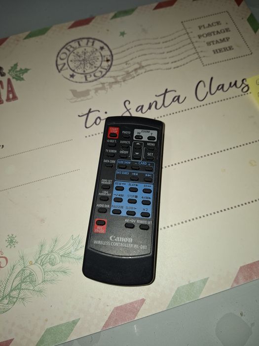 Telecomanda Canon WL-D83, pt. camcorder Canon Optura 400 și Elura  70