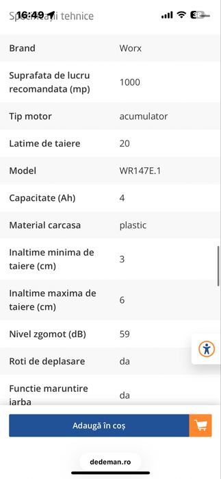 Robot  de tuns gazonul
