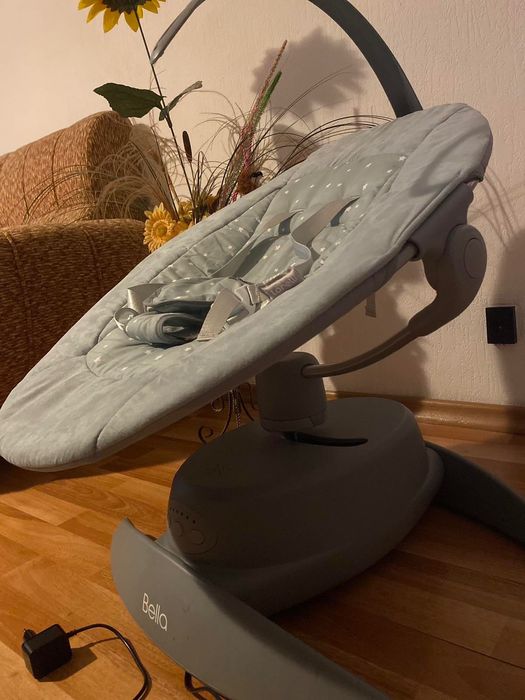 Електрическа люлка Lorelli - Bella, Green Stars