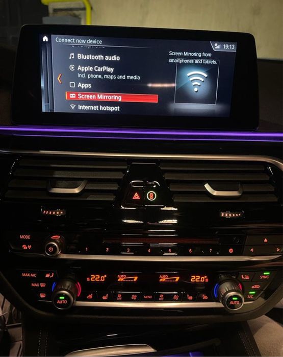 BMW AppleCarplay, Video In Motion, ScreenMirror Diagnoză/Tester BMW