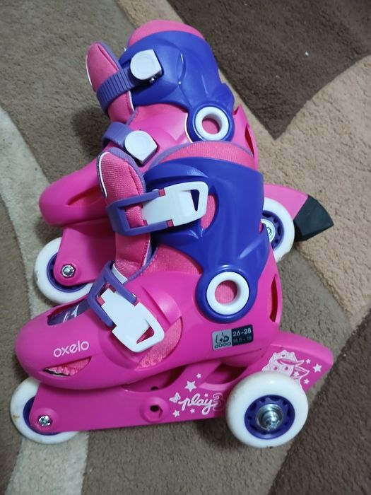 Role copii roz cu mov