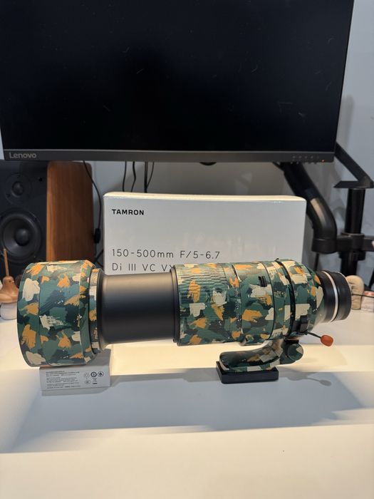 Телеобъектив Tamron 150-500мм для Sony e-mount