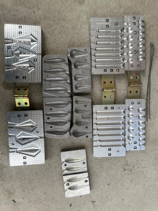 Форма для рыбаловных грузов рыбалка