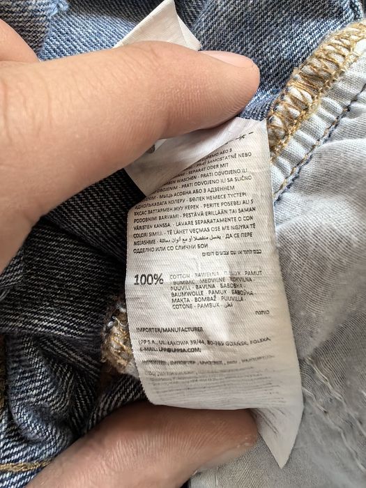 Denim Blue Super Baggy Jeans 36/34