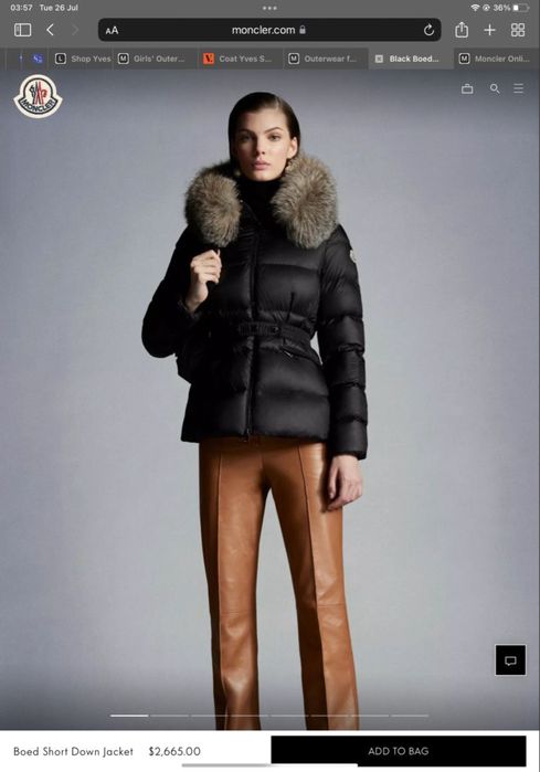 Пуховик moncler s