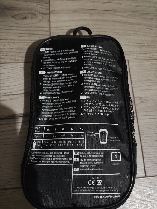 Jambiere cu apărători adidas nitrocharge mărimea L