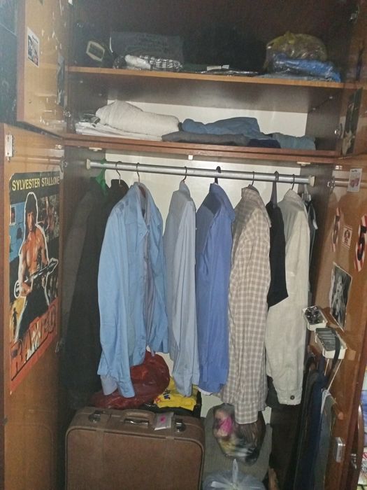 Платяной шкаф (двухсекционный)