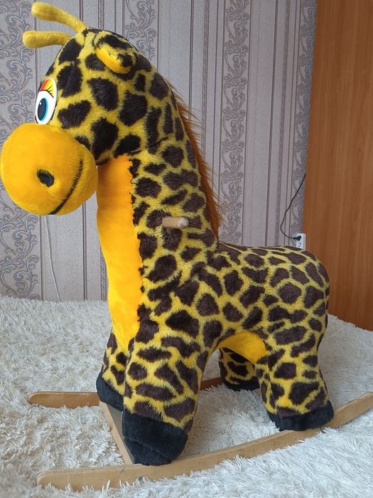 Качеля детская жирафа