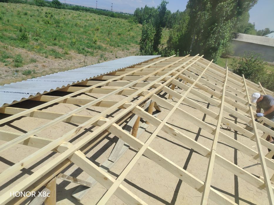 Usta hizmati, tom yopamiz, Lomboz qilamiz, Shlaka blok teramiz zabor q