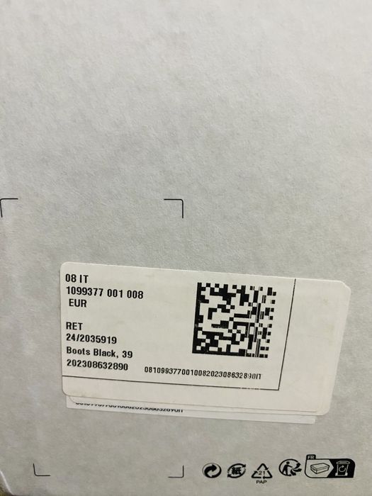 Ботинки Arket, 39размер