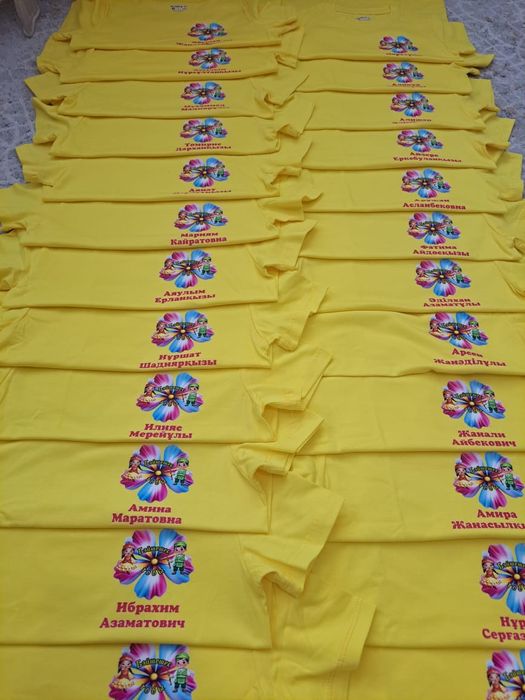 Футболки с надписью