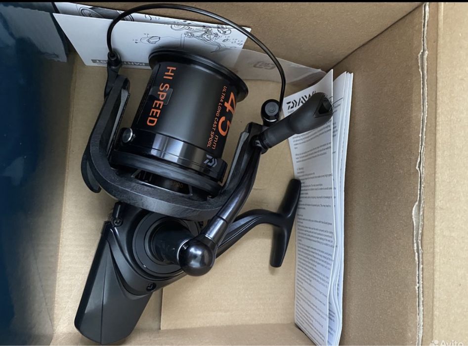 катушку Daiwa Crosscast Spod 45 SCW QD Новинка 2022