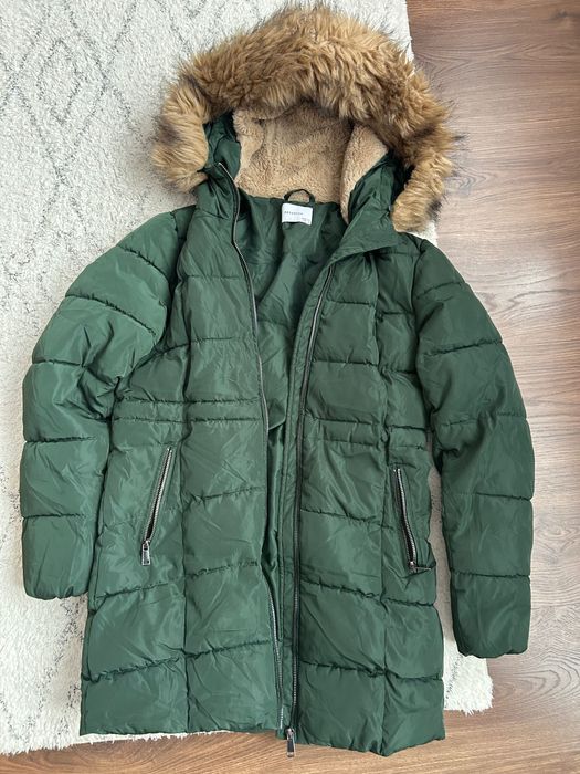 Зелено зимно яке Reserved