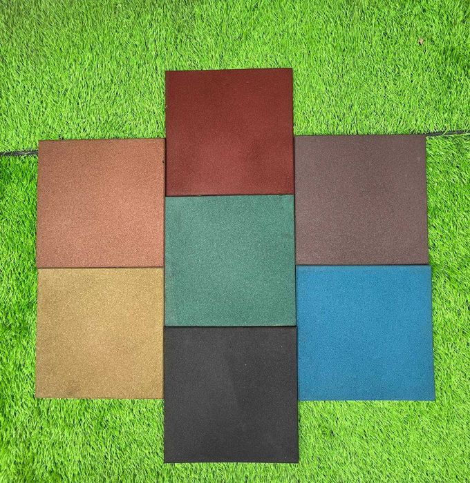 РЕЗИНОВАЯ ПЛИТКА брусчатка   Спортзал Фитнес Воркаут Rezina plitka