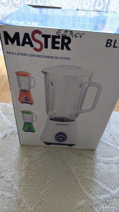 Blender cu pahar de sticlă
