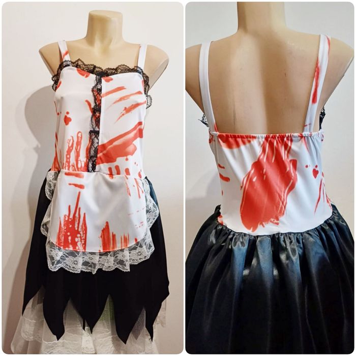 Costum menajeră zombie damă