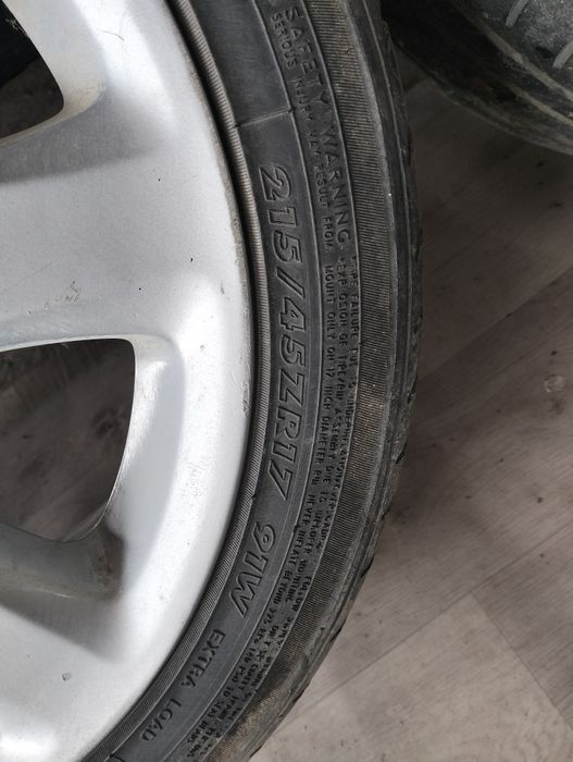 Диск с резиной Р 17