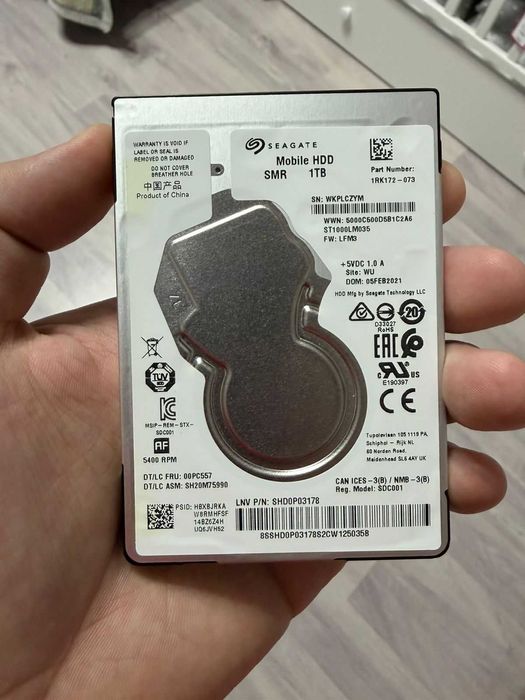 1 ТБ Жесткий диск Seagate Mobile