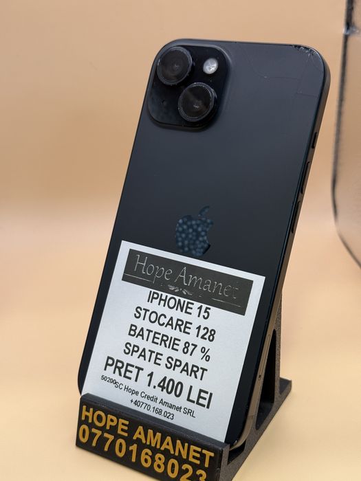 Hope Amanet P7 Iphone 15 128 Gb Spate Spart