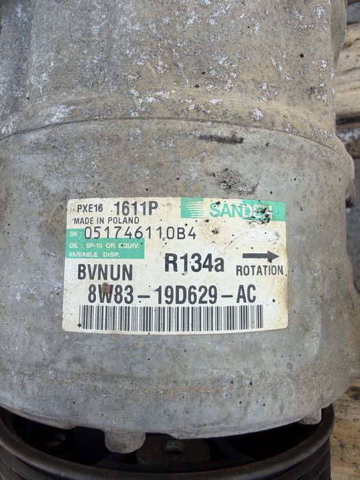Компресор за климатик Sanden 8W83-19D629-AC за Range Rover / Jaguar