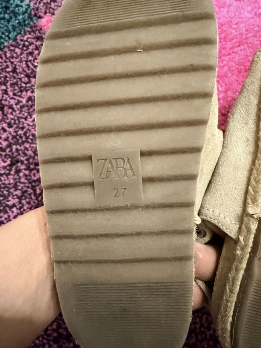 Sandale piele Zara masura 27