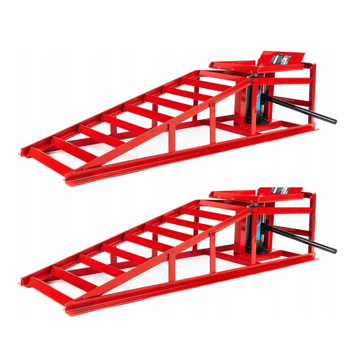 Професионален Комплект от 2 рампи за кола по 5 тона с крик Mar-Pol