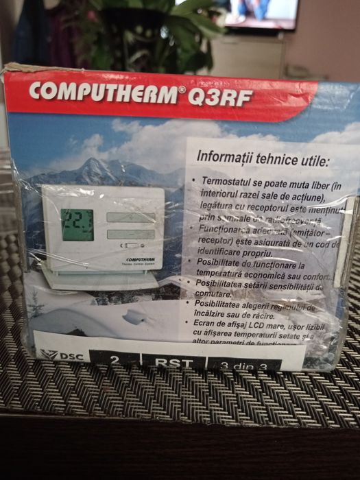 Vând centrală termică, termostat de cameră