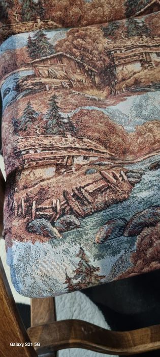 Кресло качалка дерево