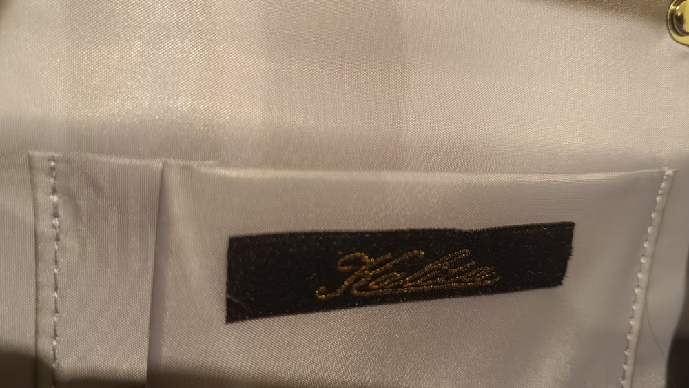 Клатч вечерний, цвет серебро