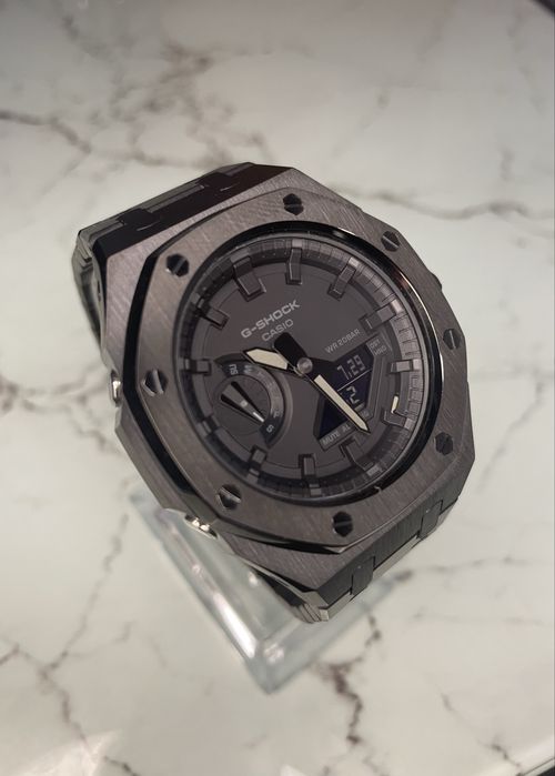 Ceas G-SHOCK ga-2100 mod Royal Casioak (Black Sapphire)