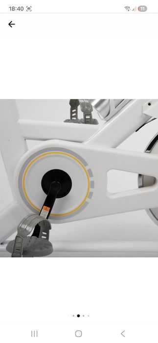 Велоергометър TECHFIT SBK800, Инерционна система на маховика 8 Kg,