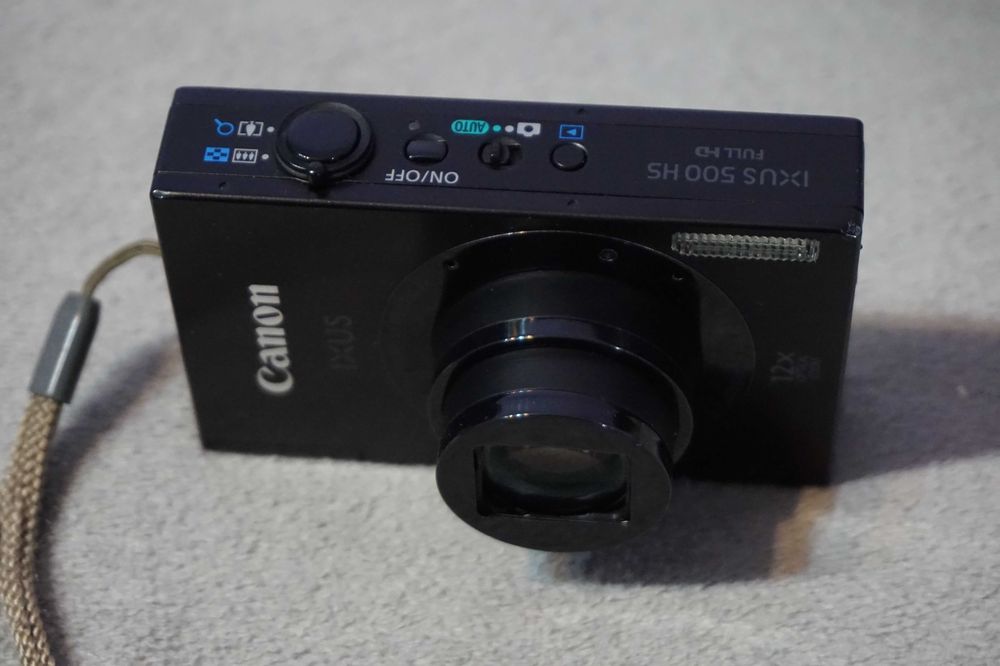 CANON IXUS 500 HS full HD ,  foto digital