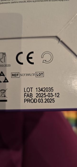 Pompa de sân electrică Philips (model SCF395/31)