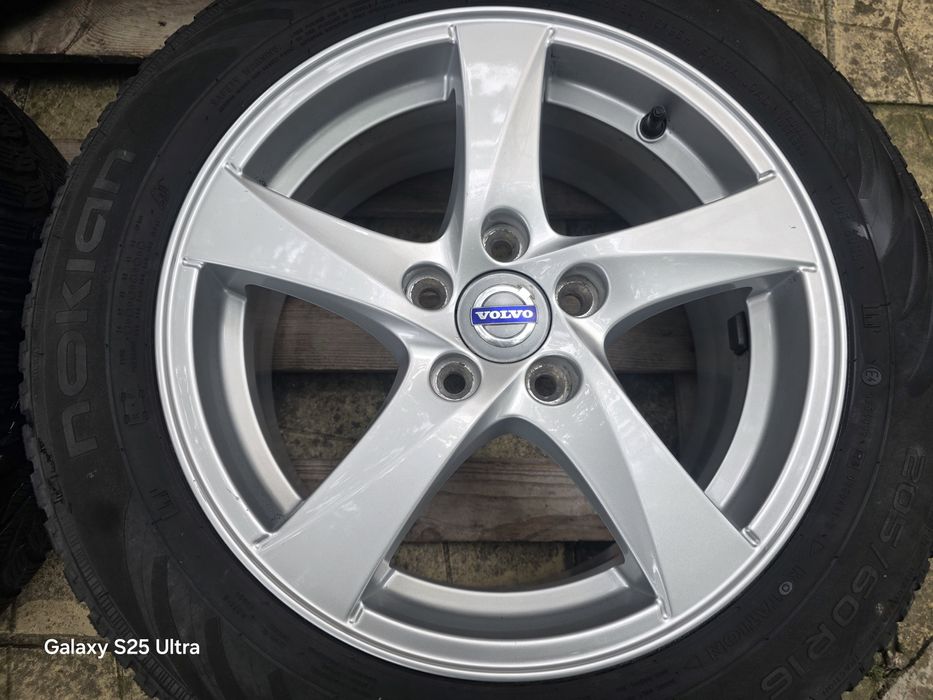 Лети джанти 16ки 5х108 Volvo + зимни гуми 205/60/16
