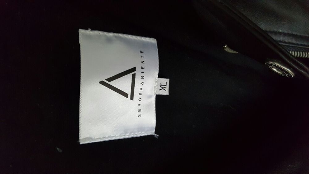 Geaca piele Serge Pariente