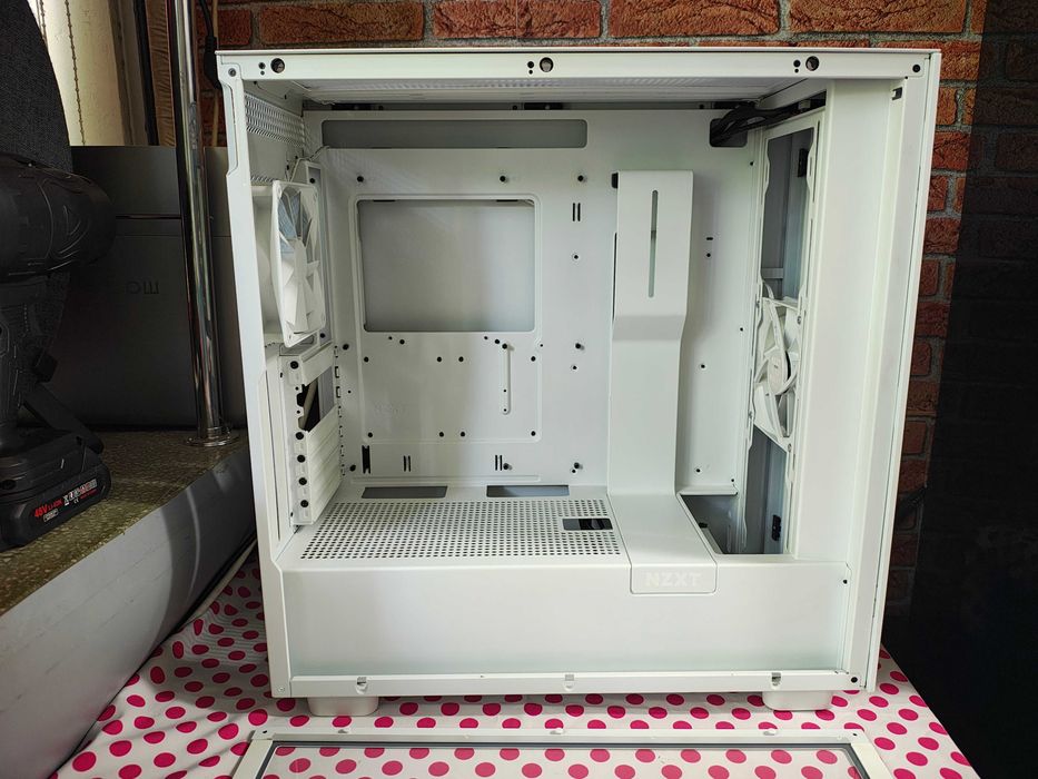 Carcasa PC NZXT H7 Flow, Alb mat.