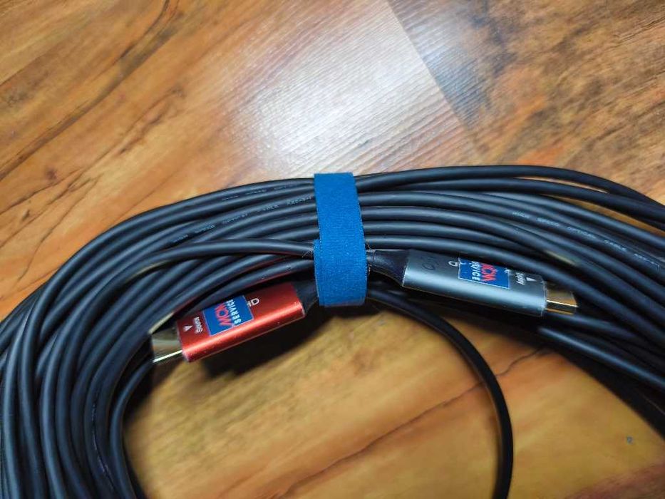 Оптичен HDMI кабел Twozoh 45 метра, 4K HDMI към HDMI кабел 4K/60Hz...