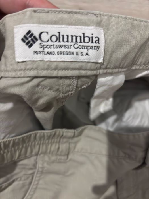 Columbia cargo shorts beige men , negociabil