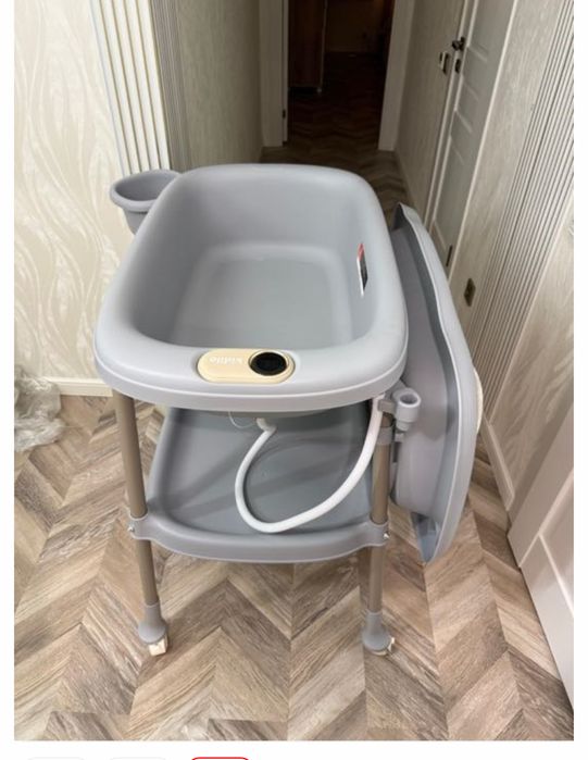 Продам детскую ванну Kidillo 3в1,матрасик для купания в подарок новый!