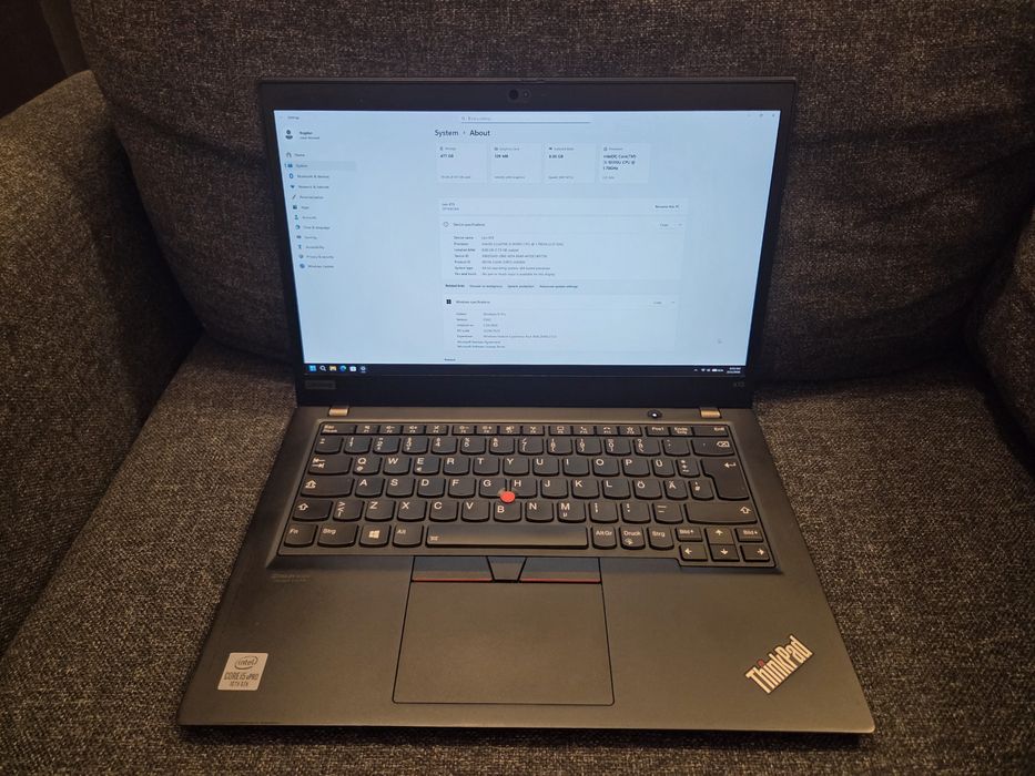 Laptop Lenovo Thinkpad X13 Gen1 i5-10310u 8GB 512GB Win11Pro