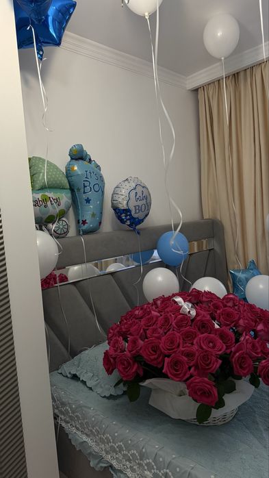 Продаётся Розы 80+шт + Корзина