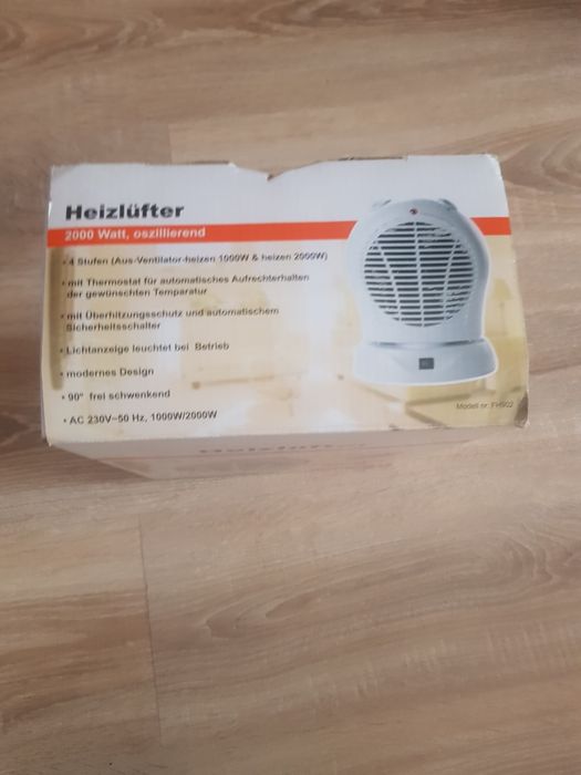 Aeroterma rotativă Heizlufter