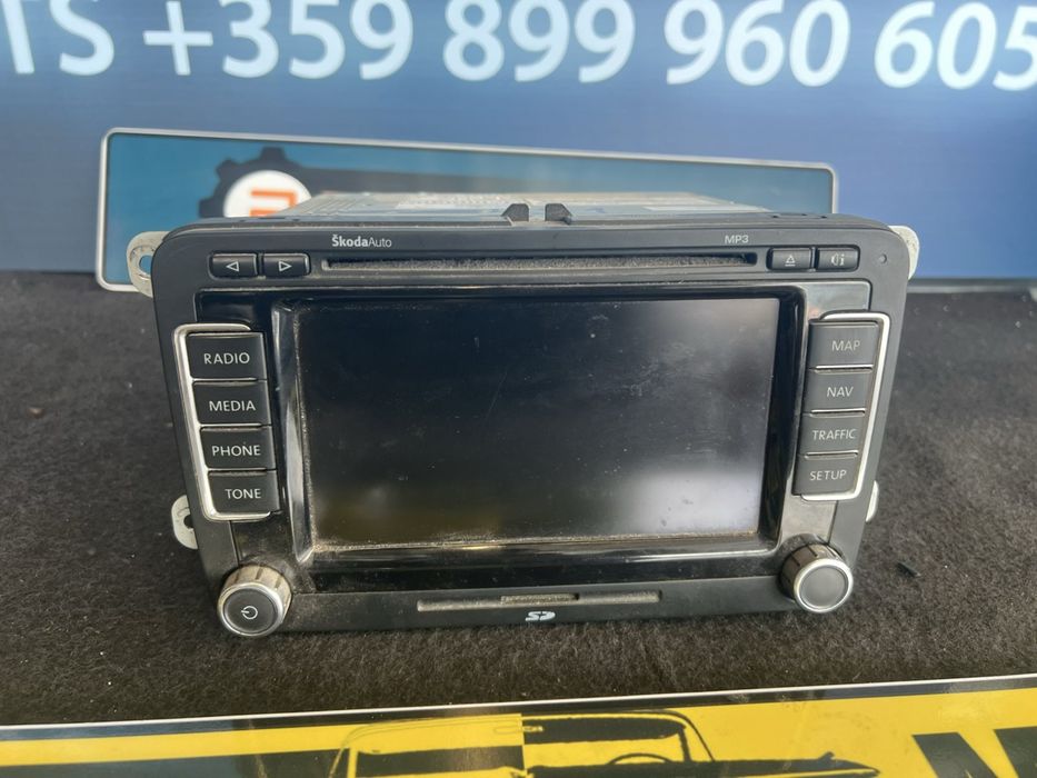 Оригинално CD navi Skoda Auto OCTAVIA 2007 media 1z0035680 A2c53309661
